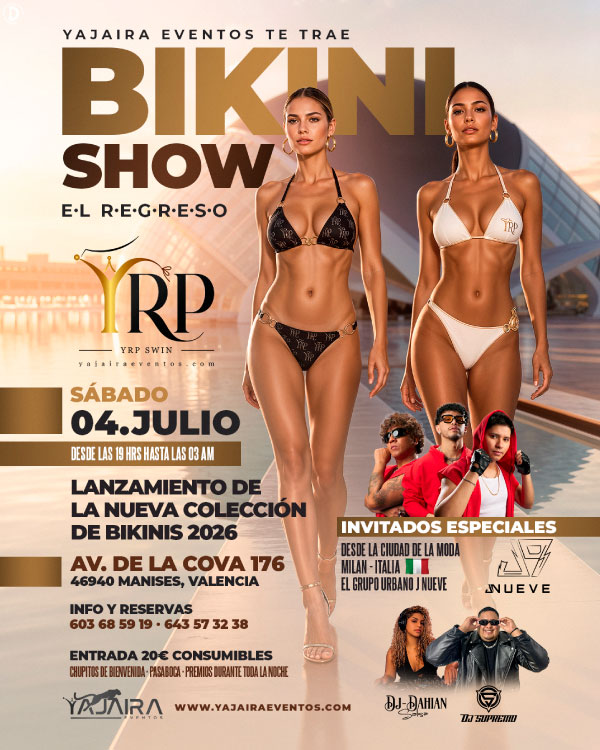 PASARELA 2026 – BIKINI SHOW: EL REGRESO